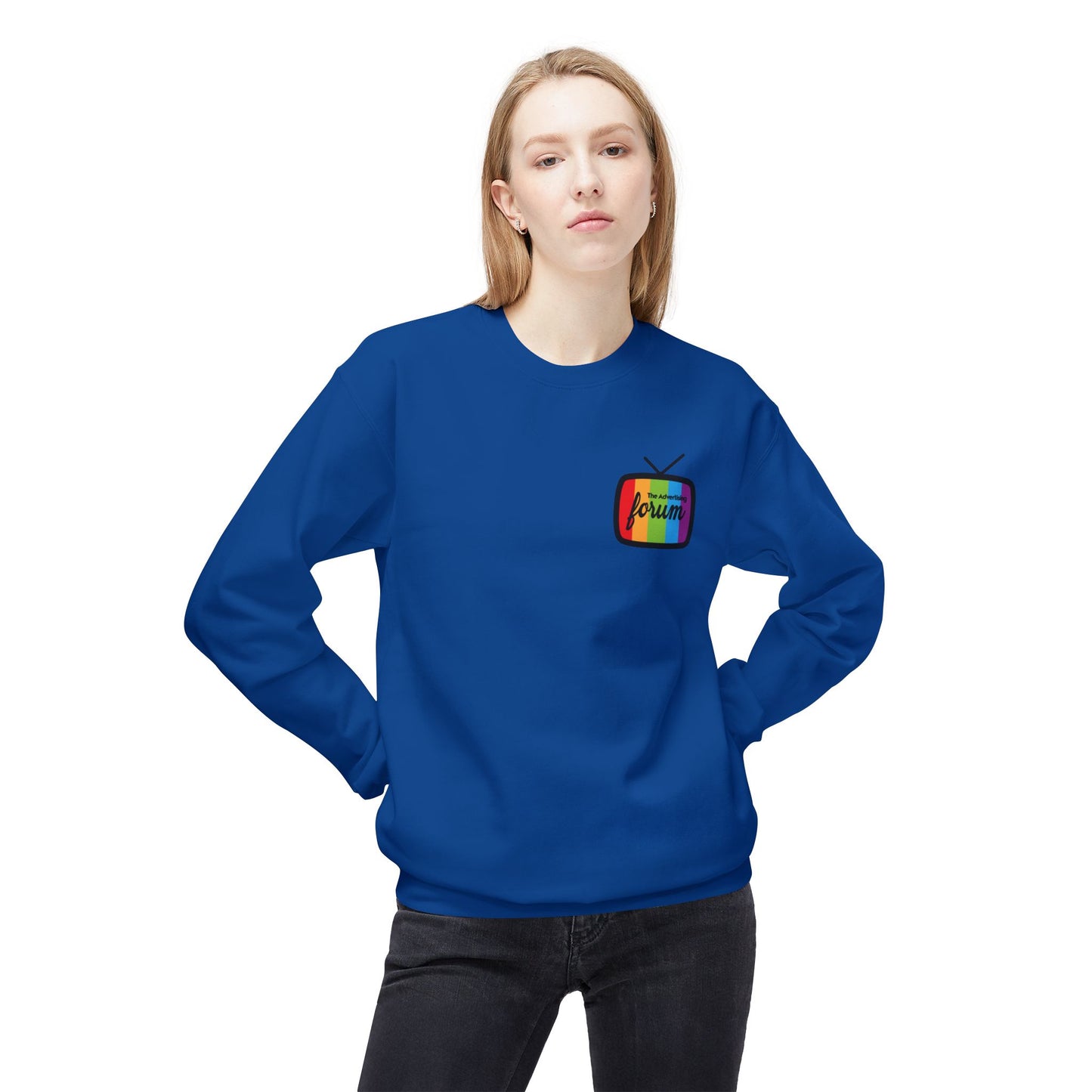 The Advertising Forum - Unisex Midweight Softstyle Fleece Crewneck Sweatshirt