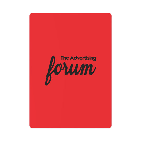 The Advertising Forum - Poker Cards