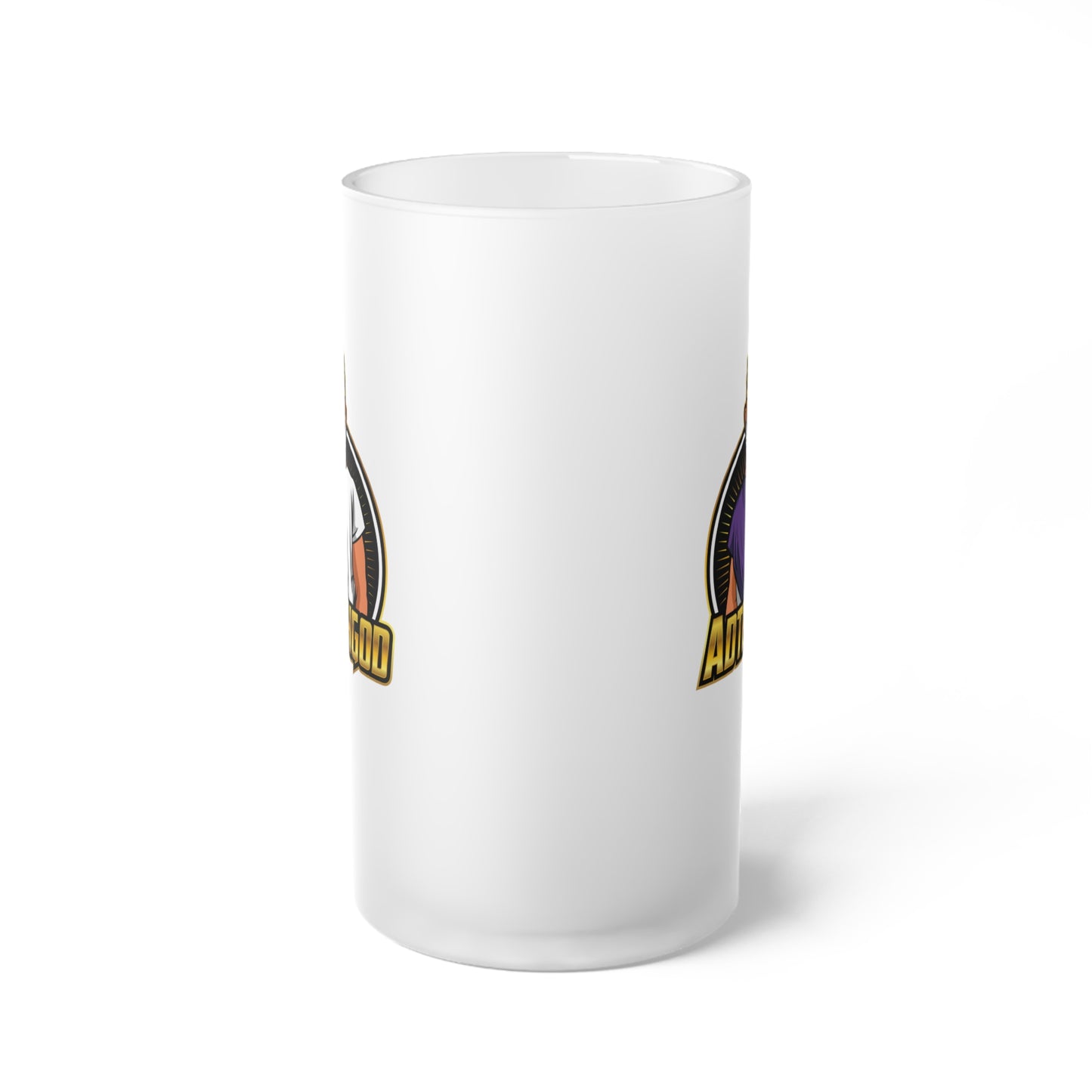 ATG Frosted Glass Beer Mug