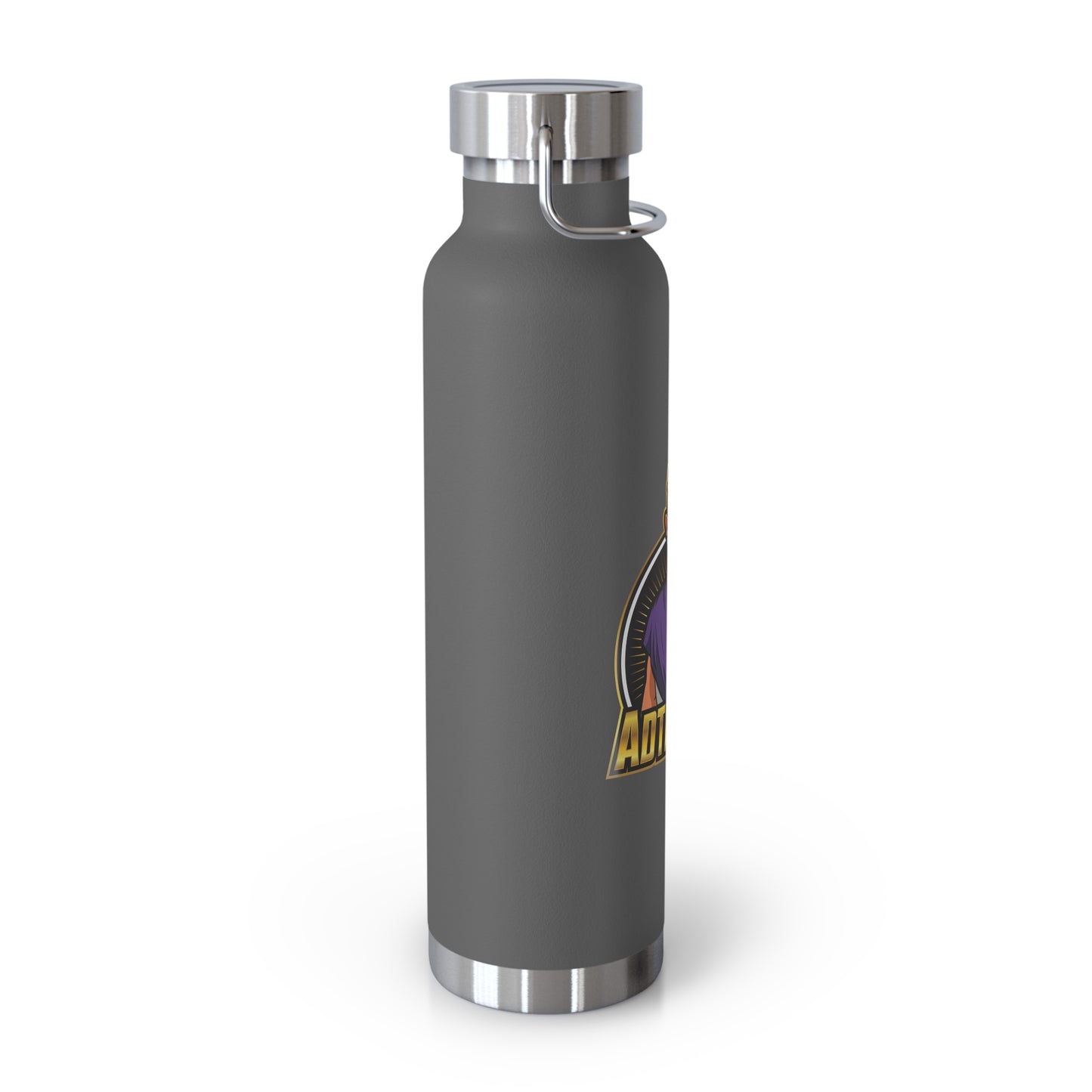 AdTechGod Copper Vacuum Insulated Bottle, 22oz