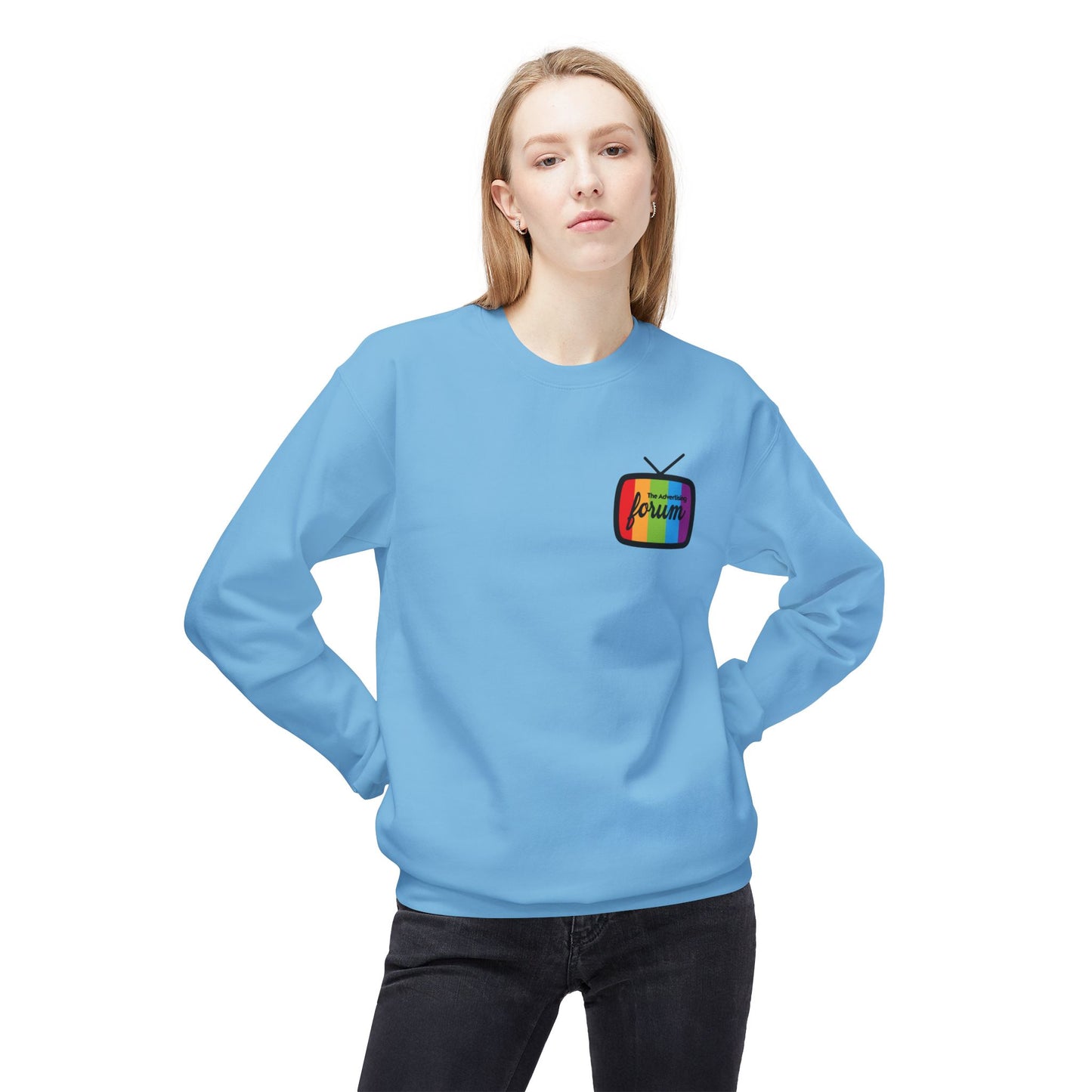 The Advertising Forum - Unisex Midweight Softstyle Fleece Crewneck Sweatshirt