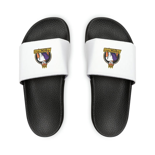 AdTechGod Men's PU Slide Sandals