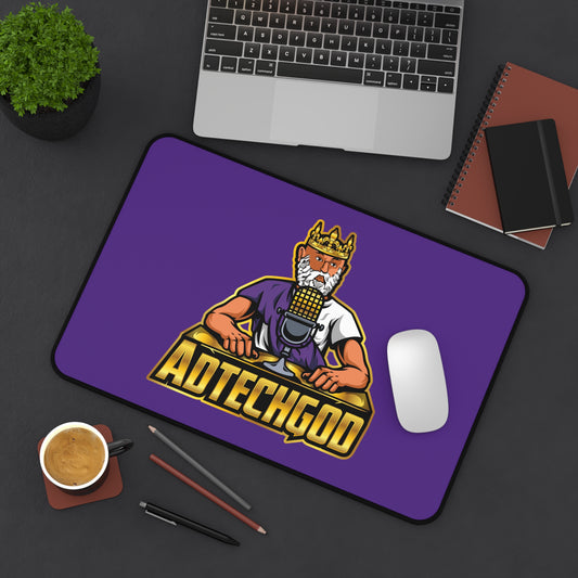 Royal purple AdTechGod Pod Desk Mat