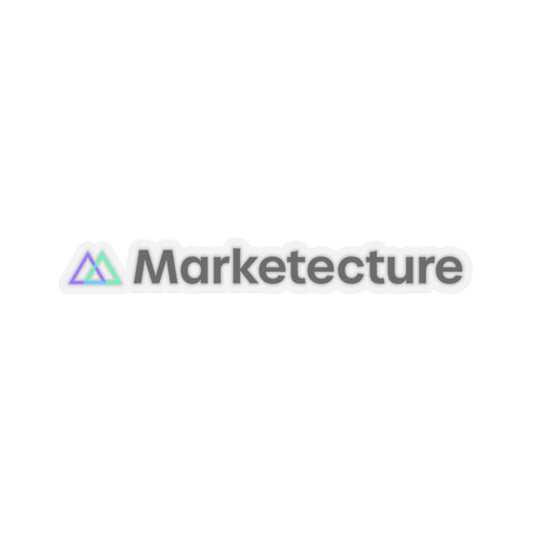 Marketecture - Kiss-Cut Stickers