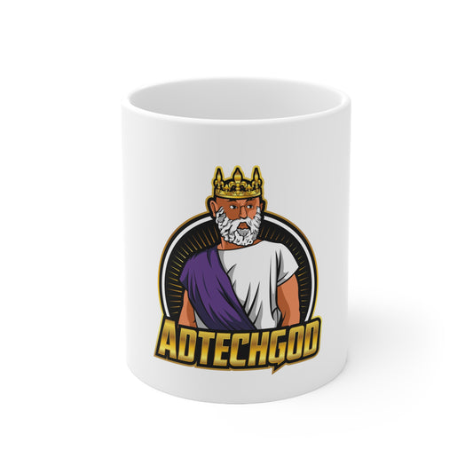AdTechGod Brew - Ceramic Mug 11oz