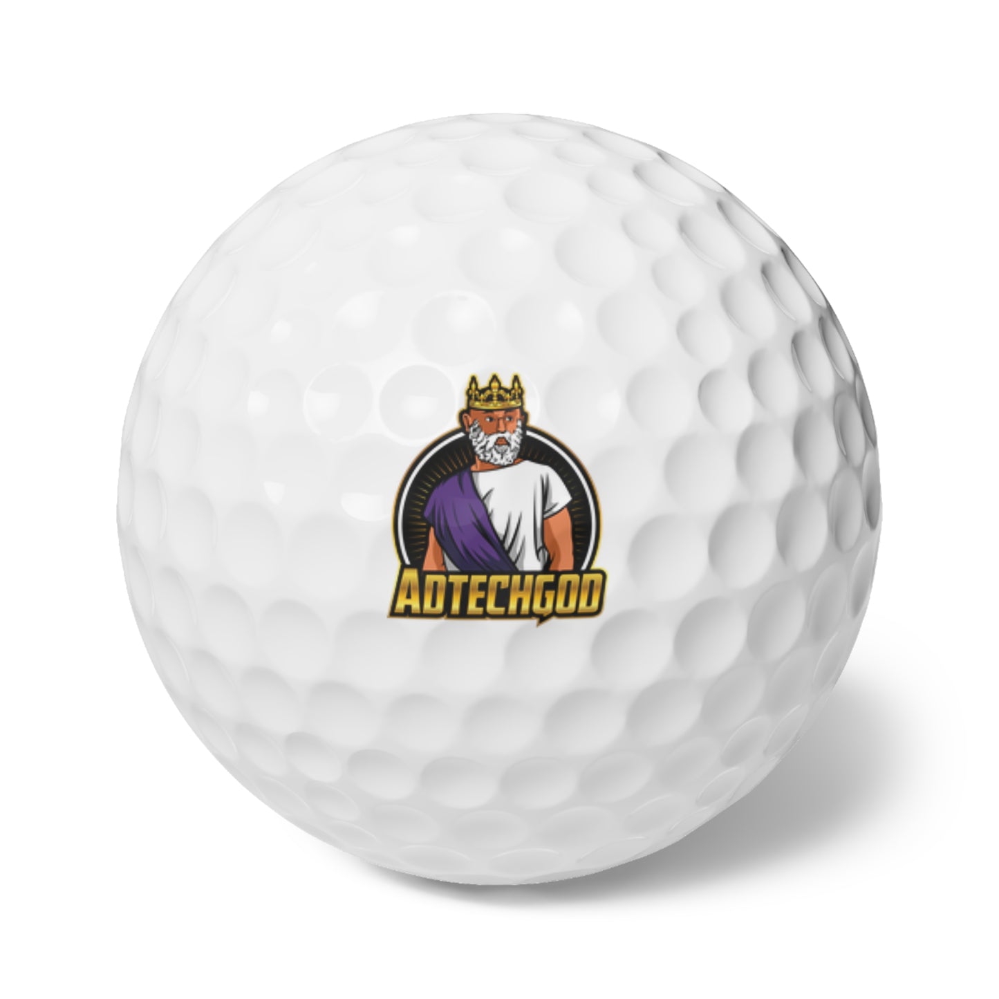 AdTechGod Golf Balls, 6pcs