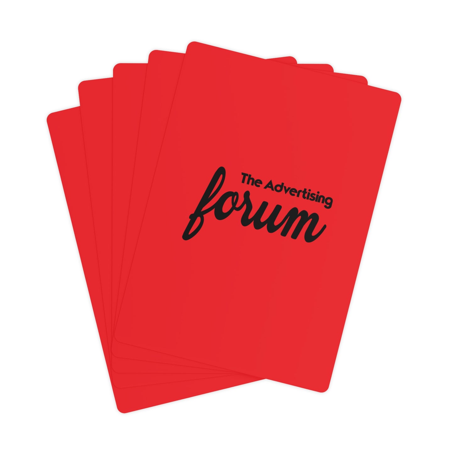 The Advertising Forum - Poker Cards