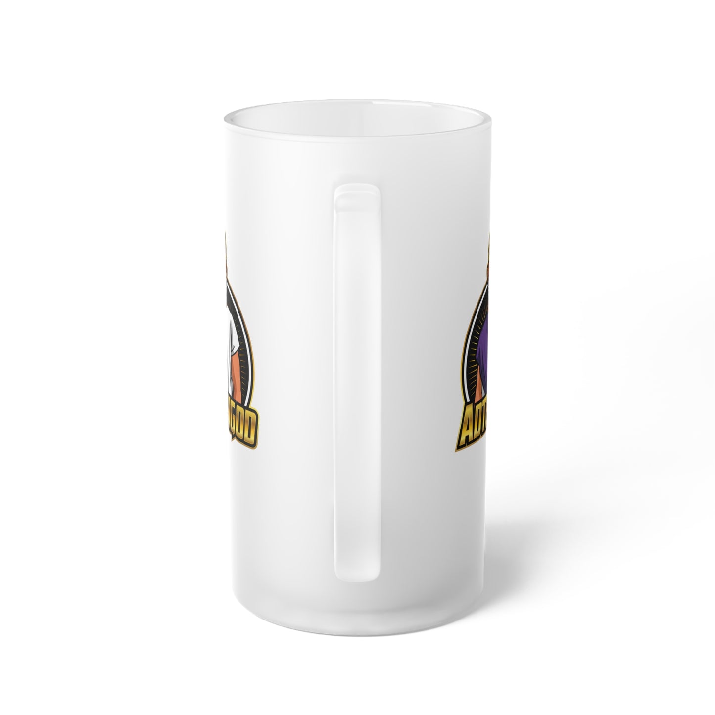 ATG Frosted Glass Beer Mug